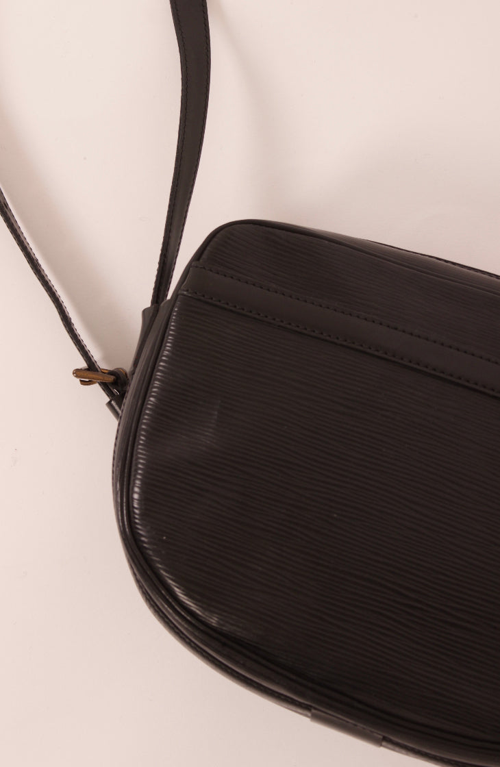 Louis Vuitton Black Epi Jeune Fille Crossbody