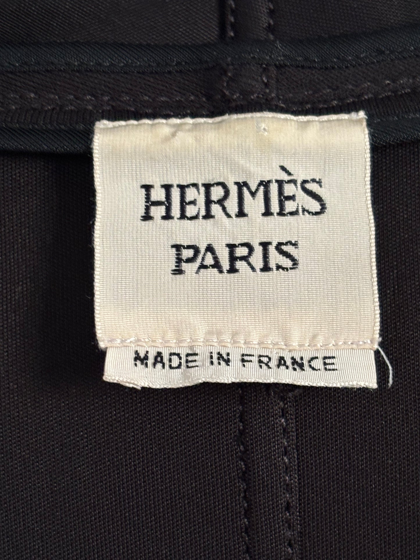 Vintage Hermes Black and White Jacket