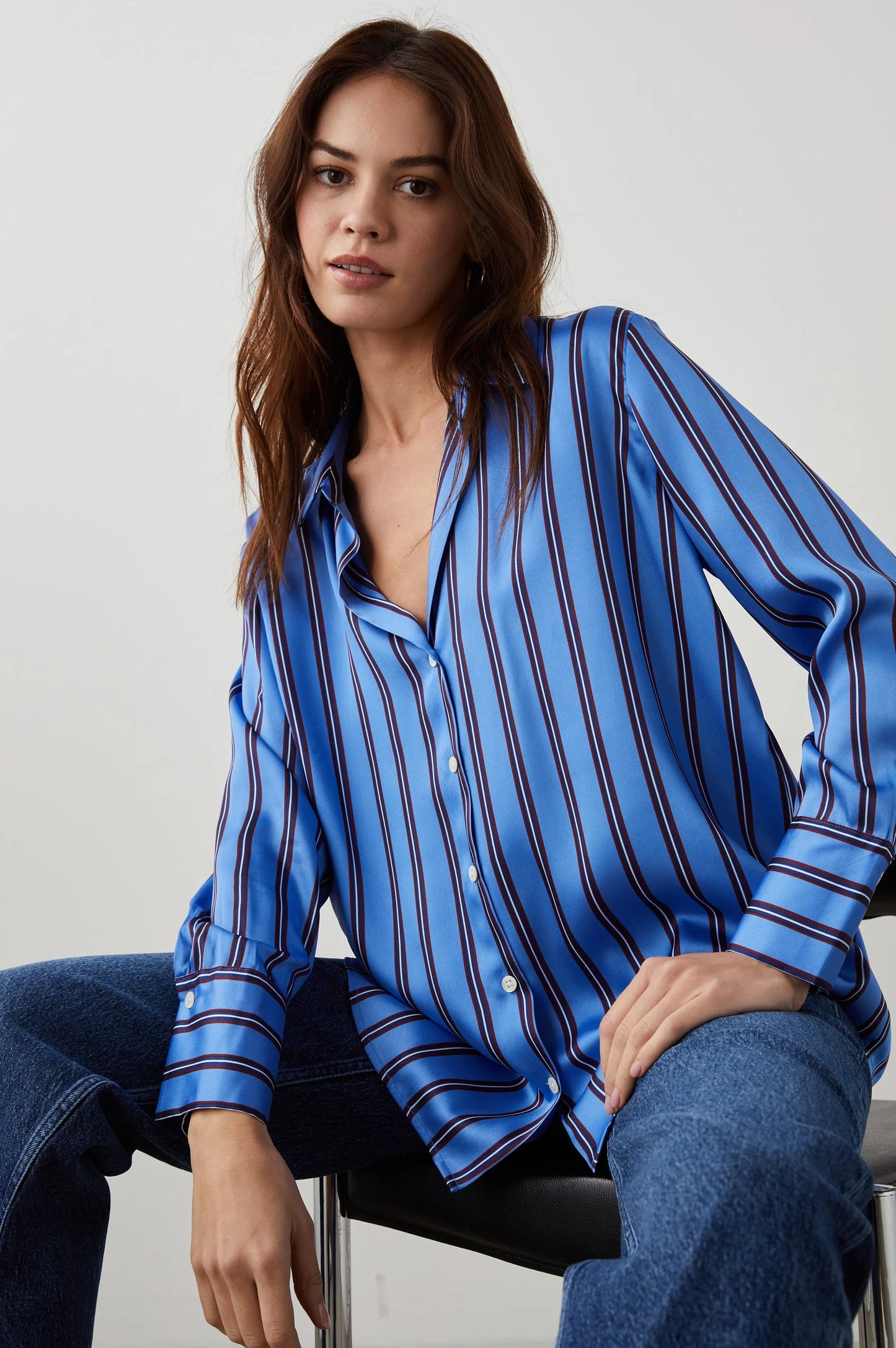 Rails Dorian Silk Shirt