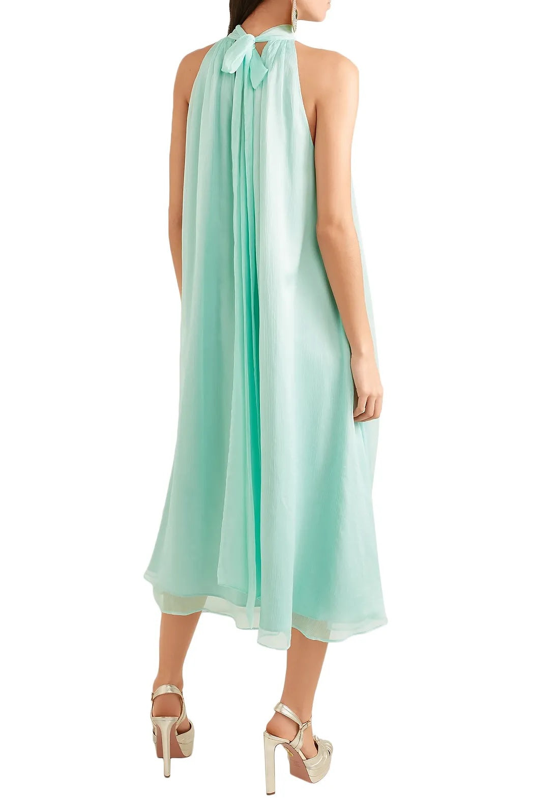Rotate Birger Chiffon Halter Dress - nwt