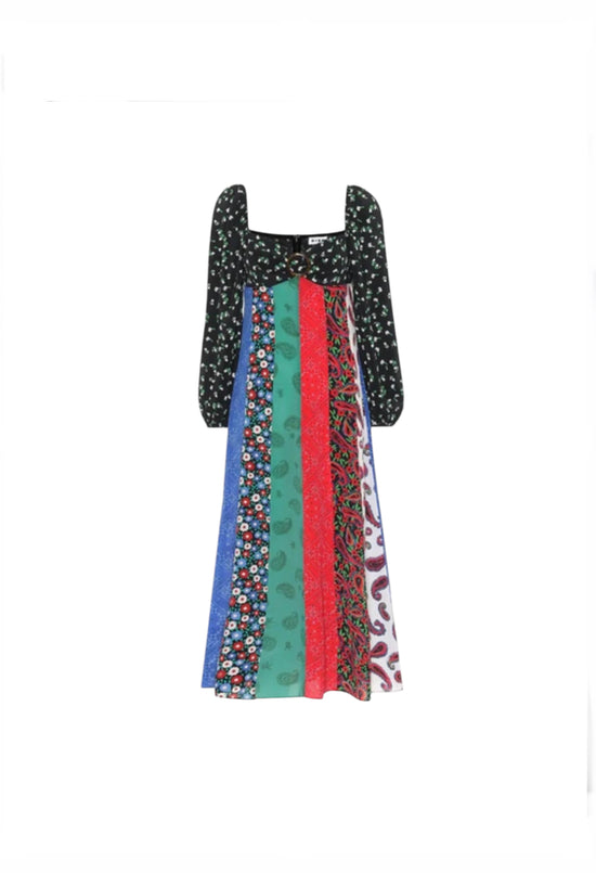 Rixo Silk Panel Dress - nwt
