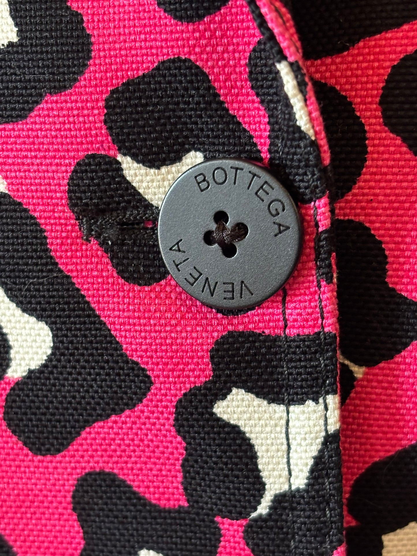 Bottega Veneta Pink Leopard Jacket