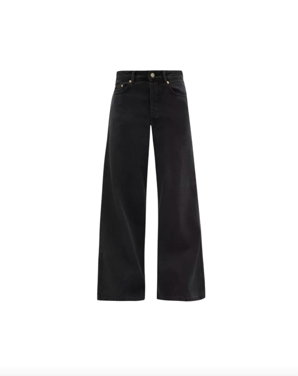 Raey Black Wide Leg Jeans