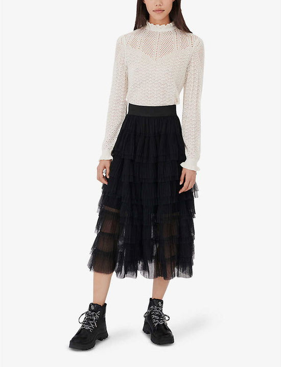 Maje Tulle Skirt