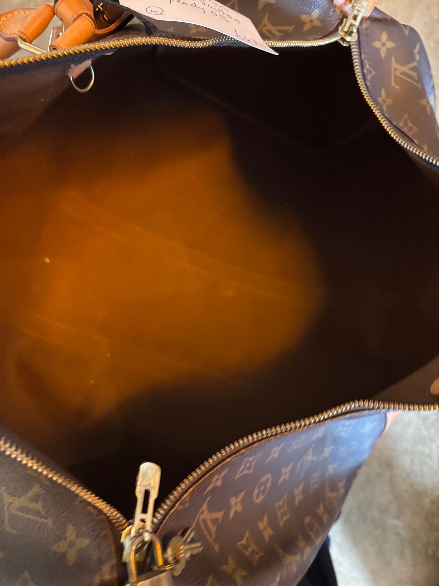 Louis Vuitton Speedy 55 Travel Bag