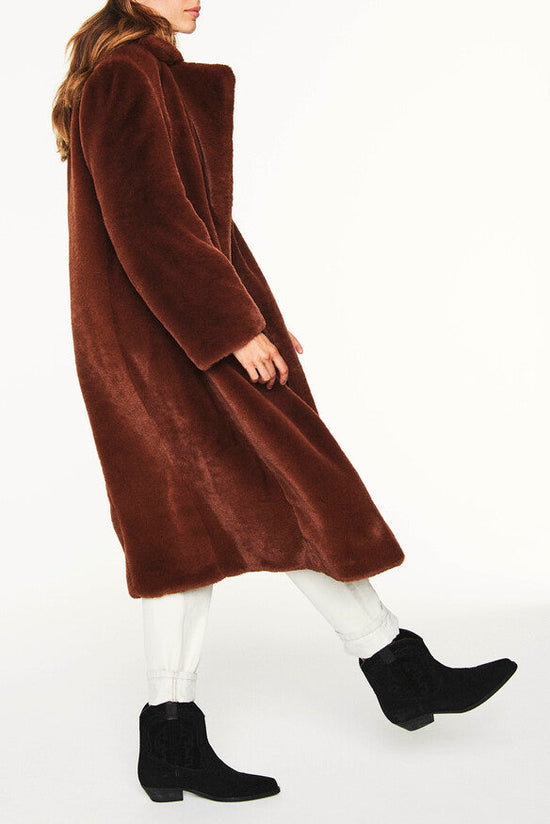 Ba&sh Faux Fur Coat