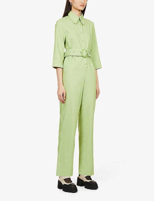 House of Sunny Green Jumpsuit