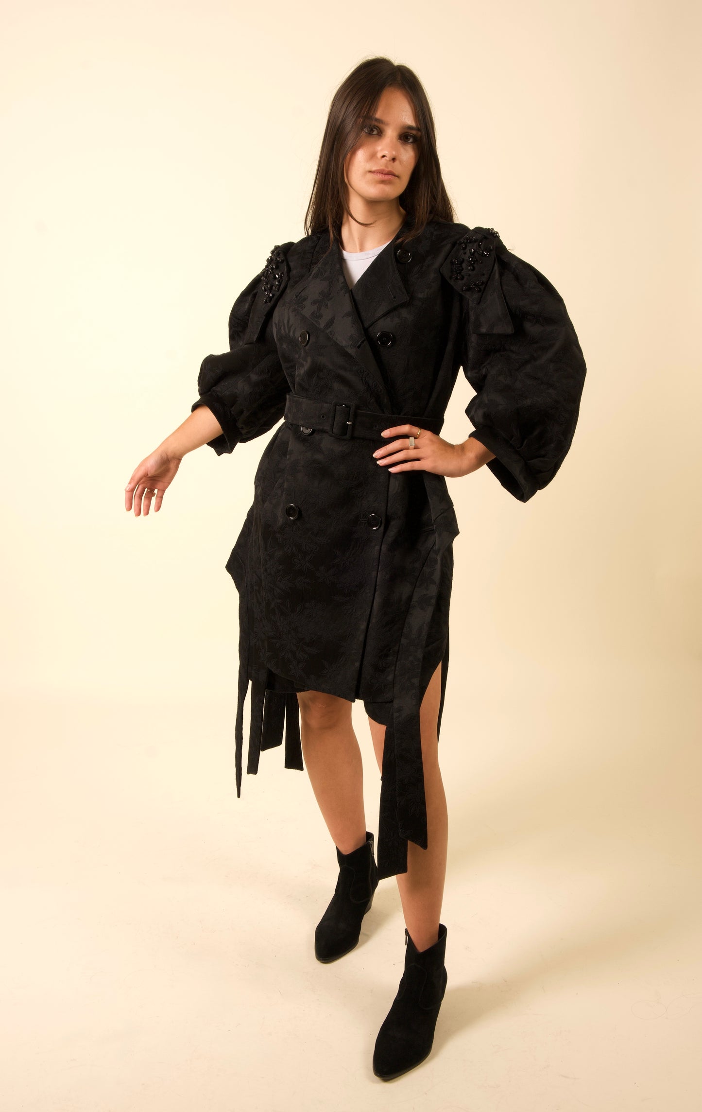Simone Rocha Brocade Jewel Jacket