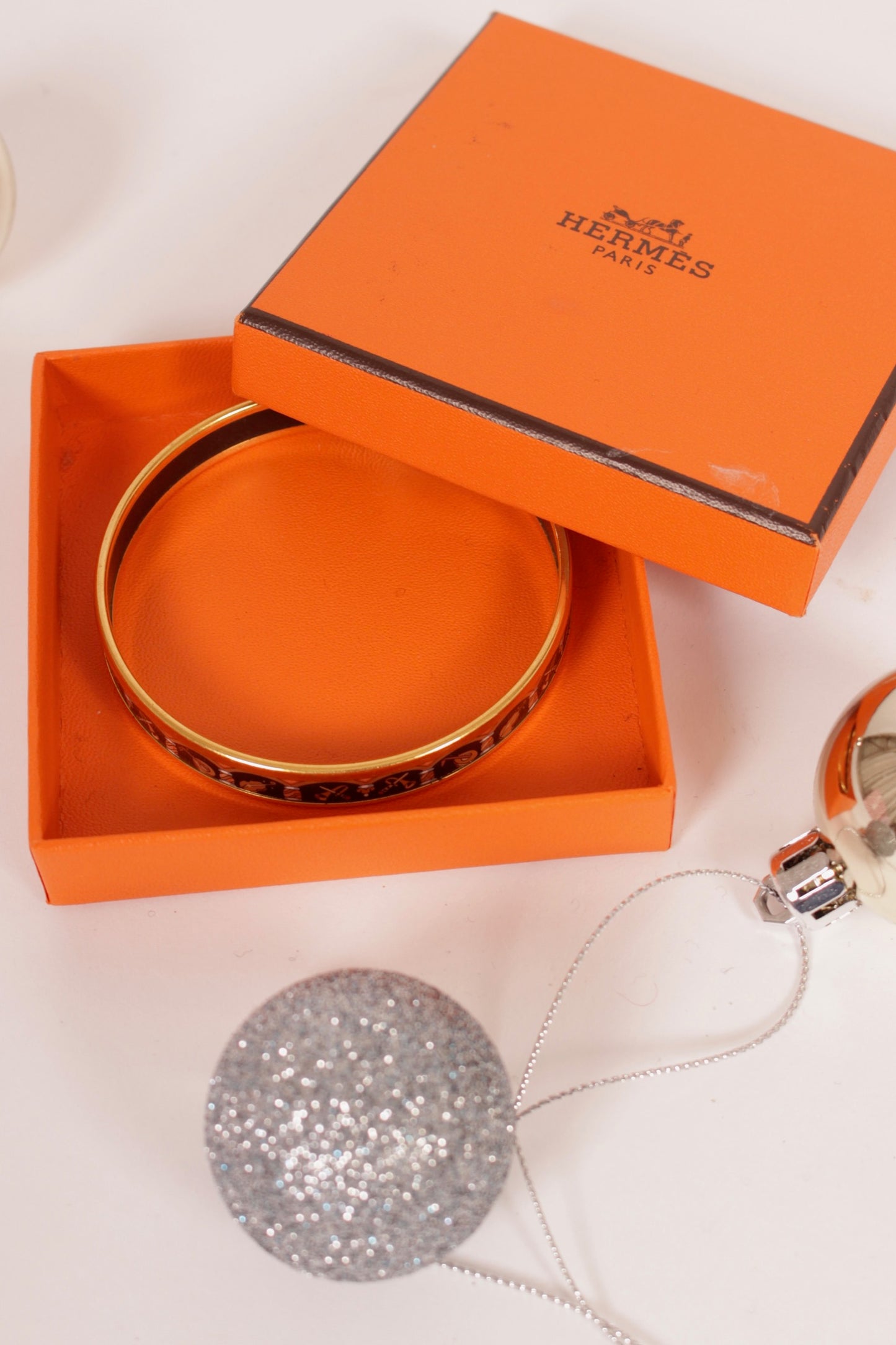 Vintage Hermes Enamel Bracelet