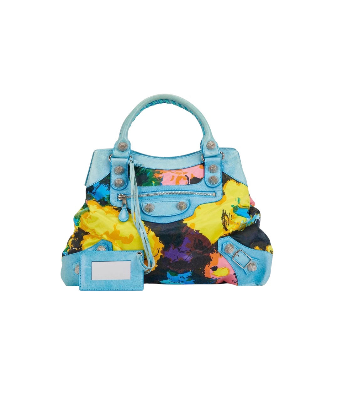 Balenciaga Giant Floral City Bag