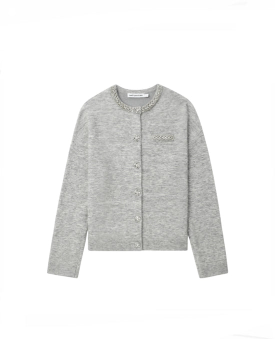 Self Portrait Crystal Embellished Cardigan
