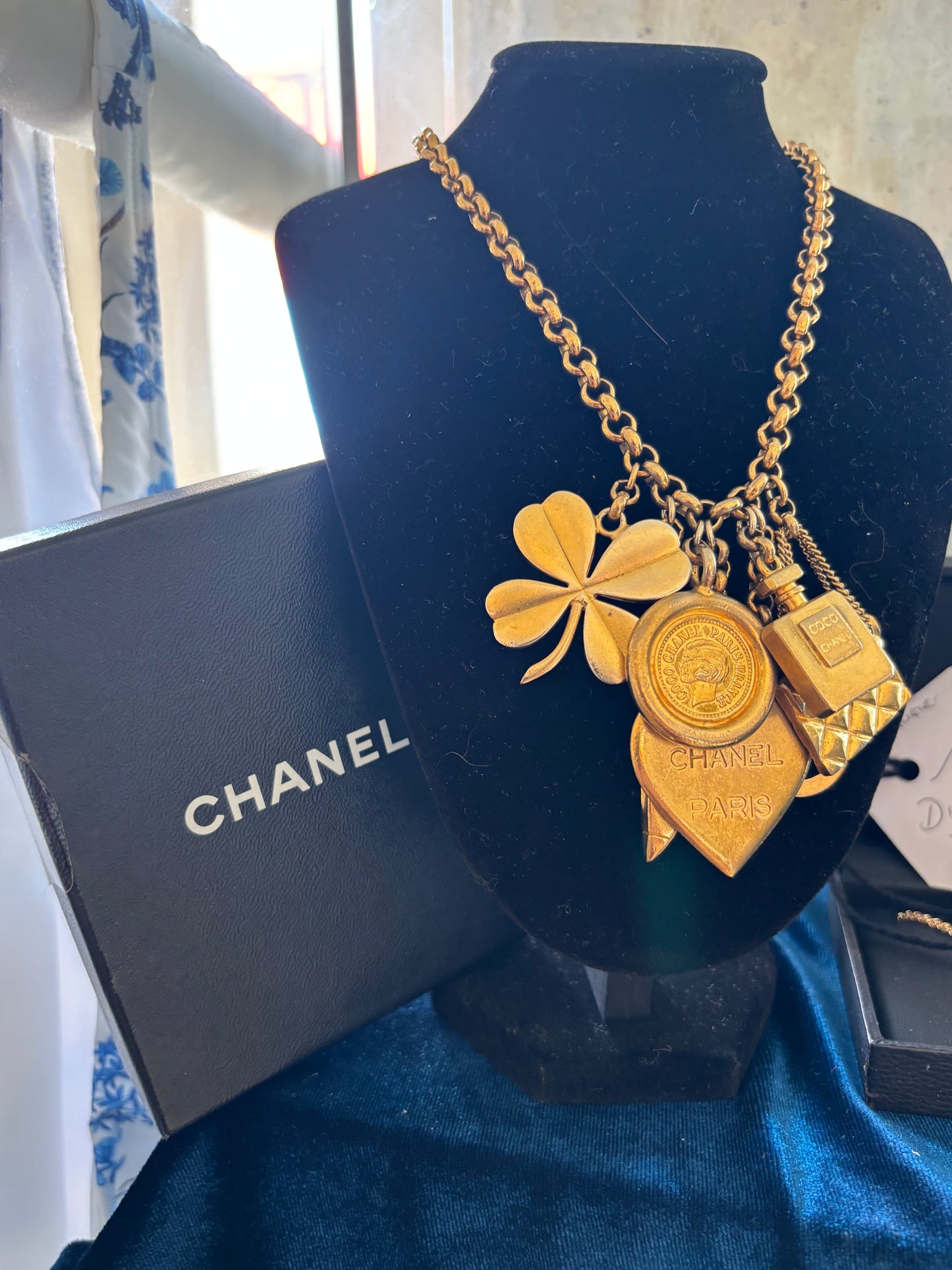 Chanel Vintage Lucky 7 Necklace