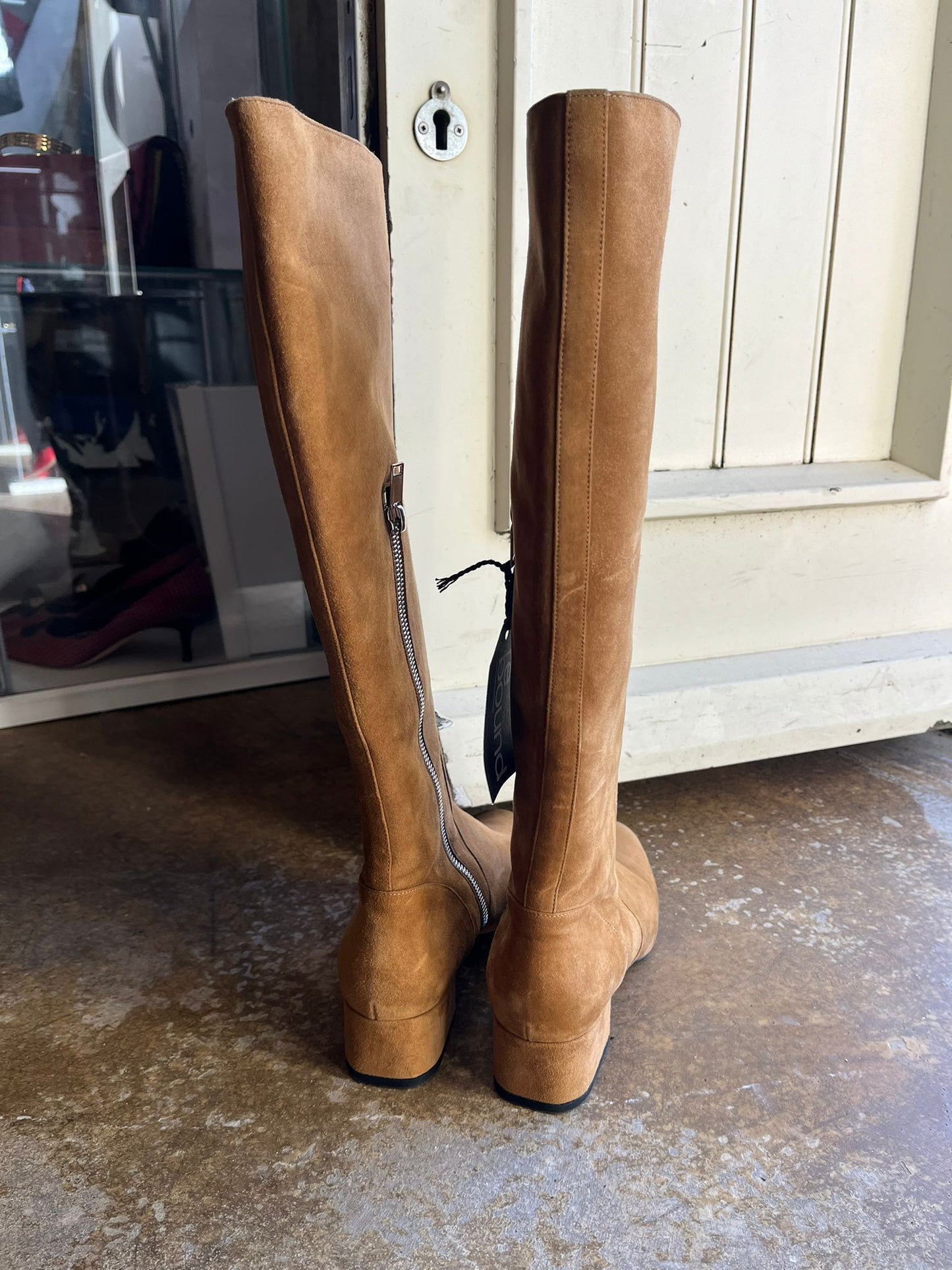 Saint Laurent Suede Boots
