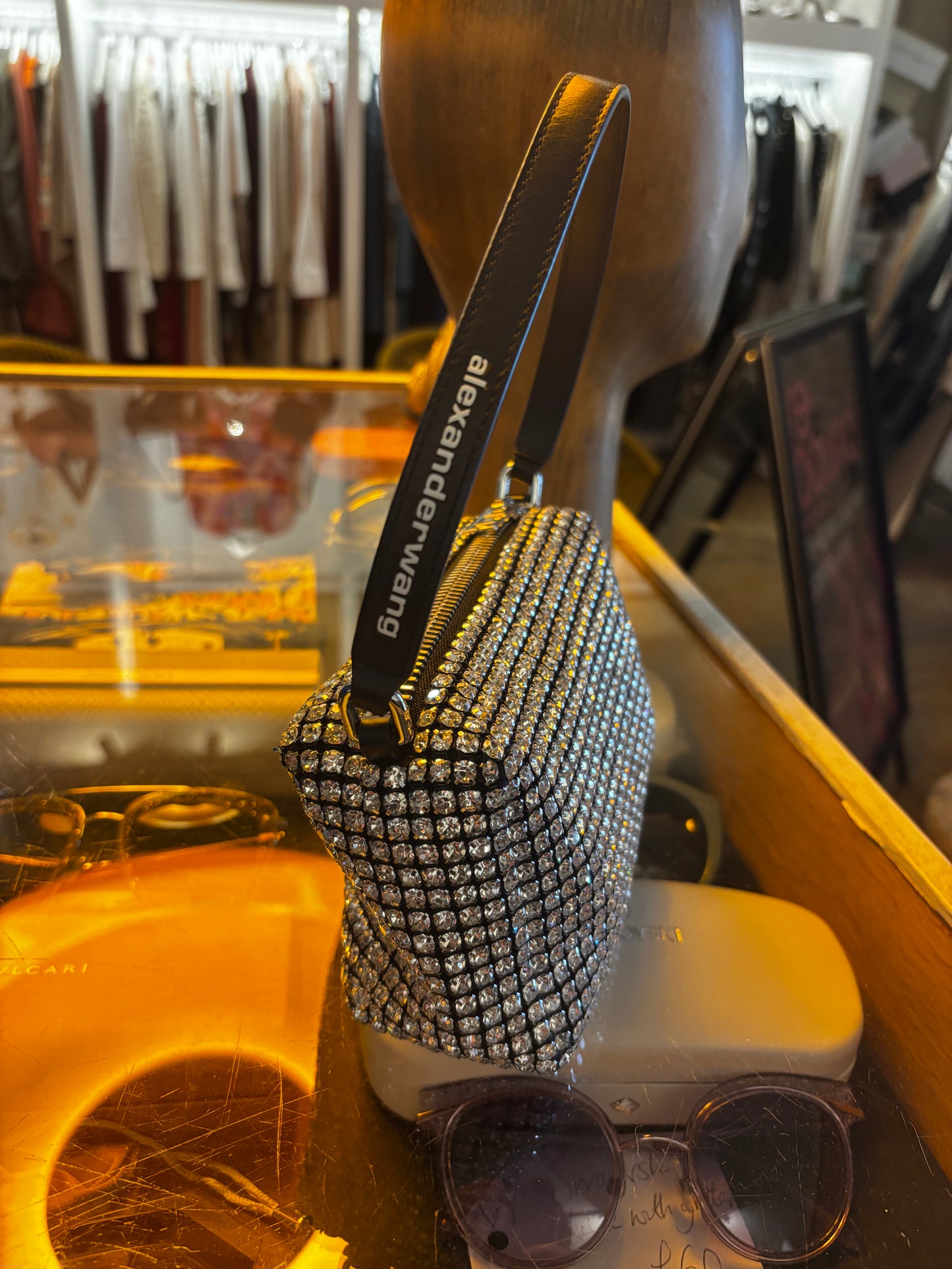 Alexander Wang Heiress Crystal Bag