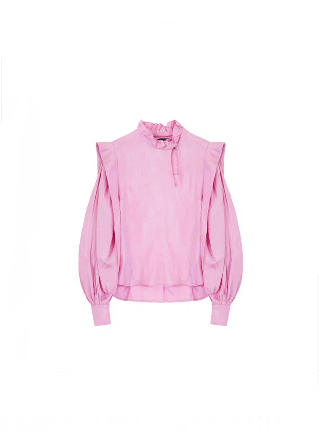 Isabel Marant Pink Silk Blouse