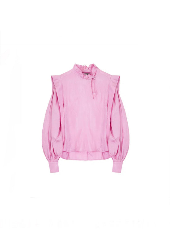 Isabel Marant Pink Silk Blouse