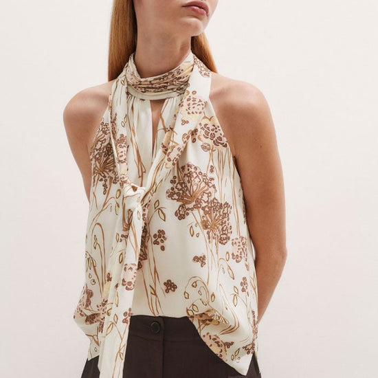 Me+Em Floral Halter Neck