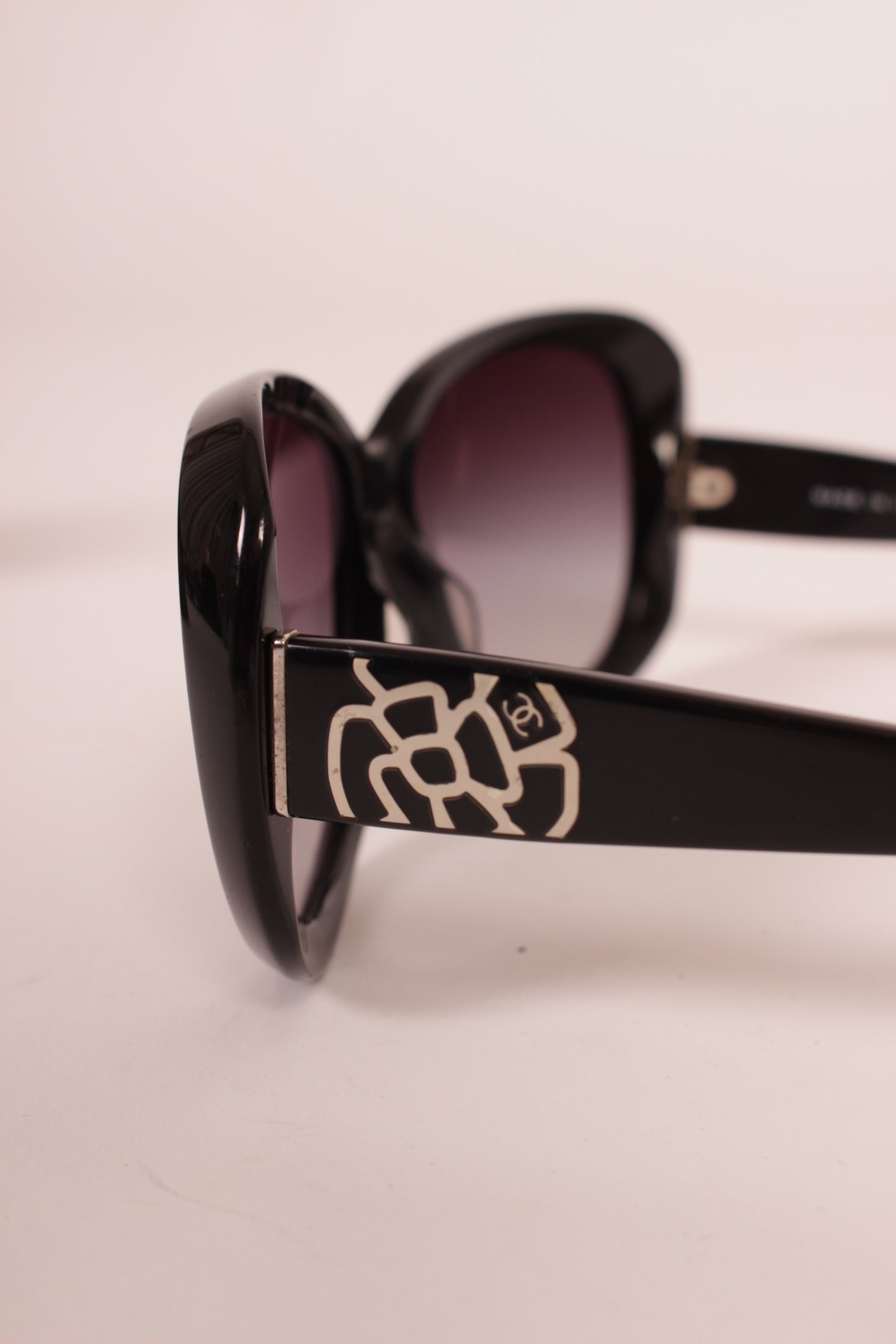 Chanel Camelia Oversized Sunglasses
