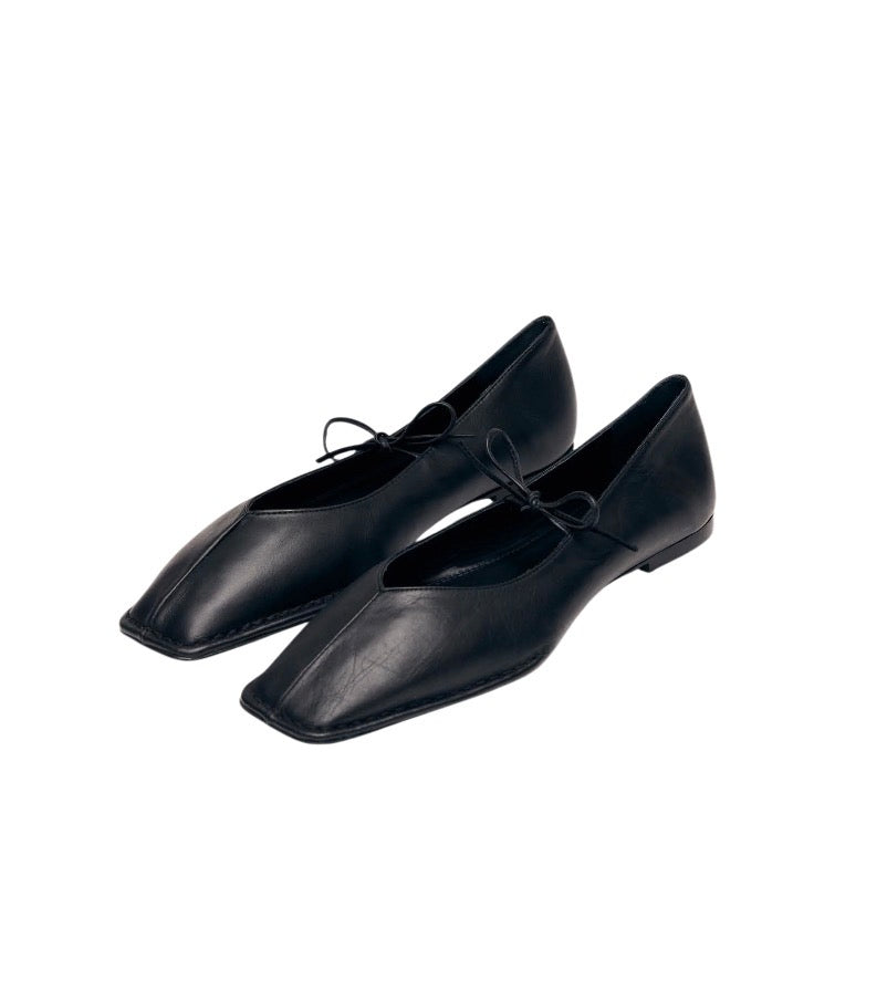 Alohas Sway Black Leather Pumps - current season