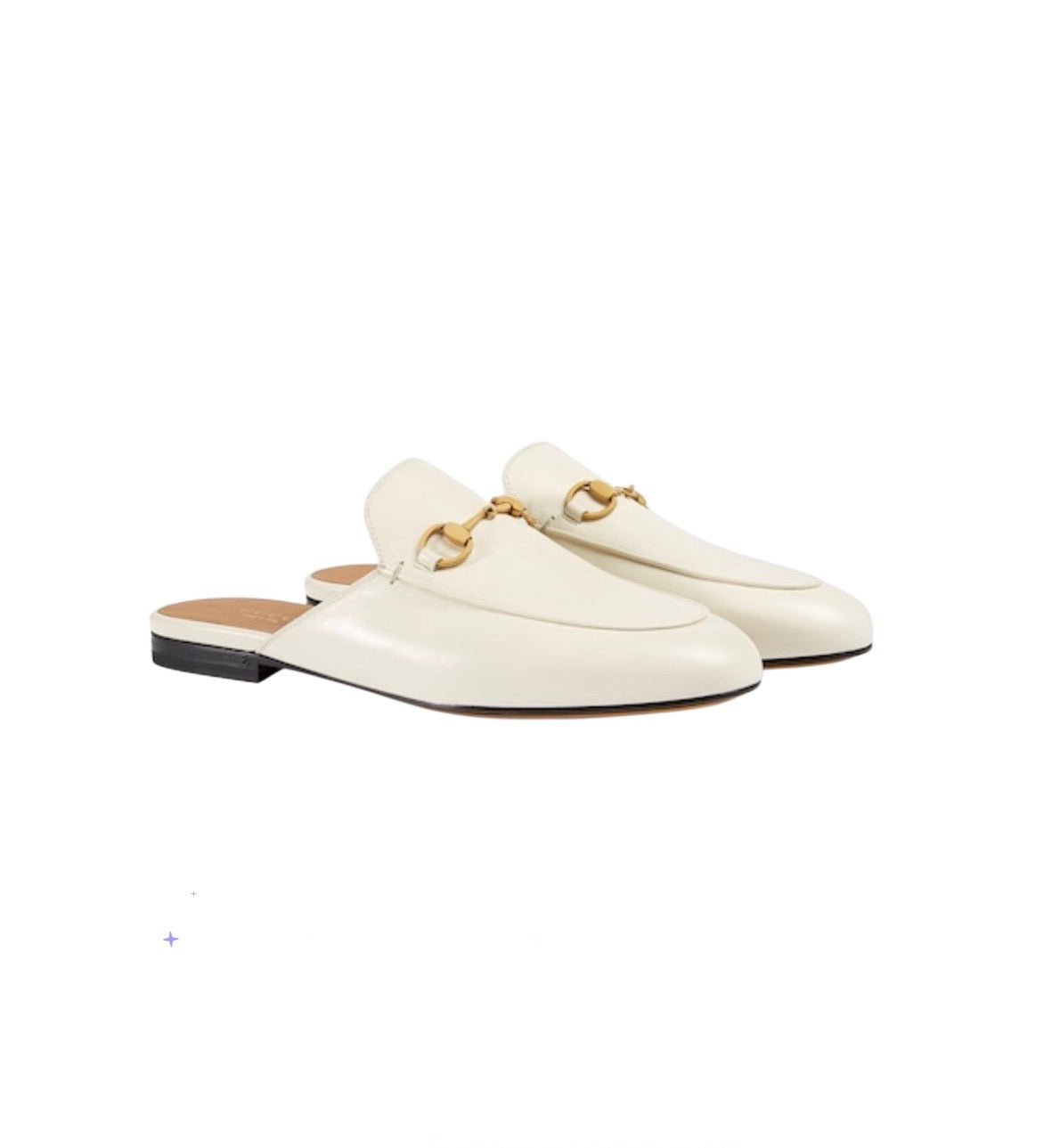 Gucci Cream Princetown Loafers