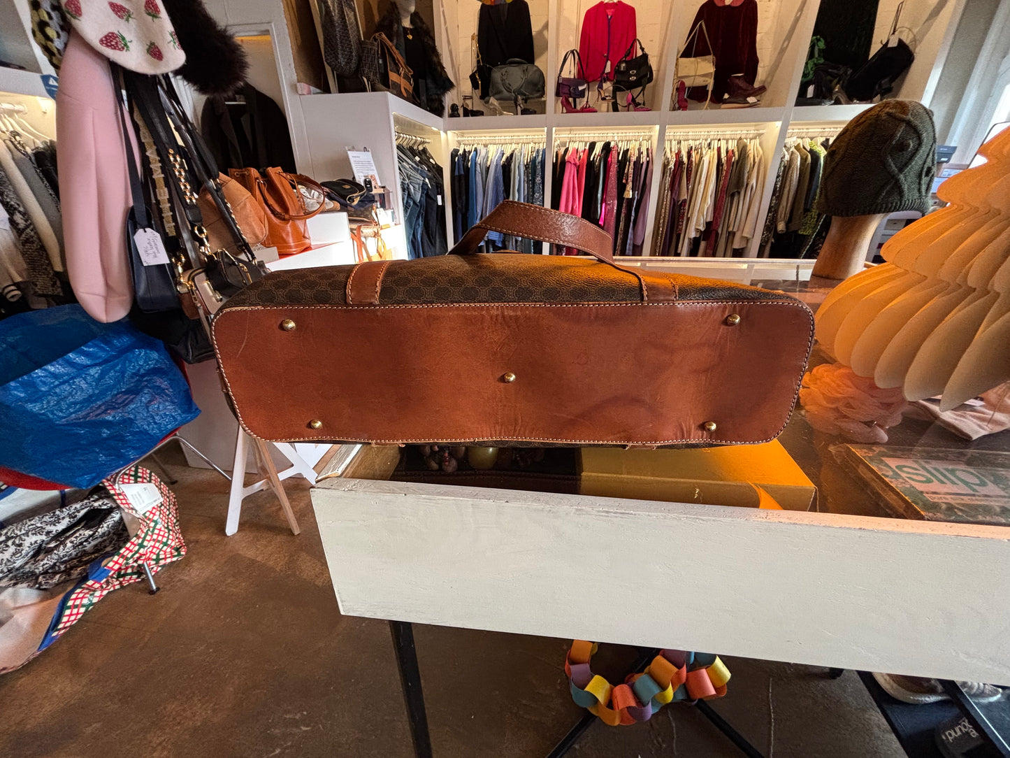 Celine Vintage Macadam Tote