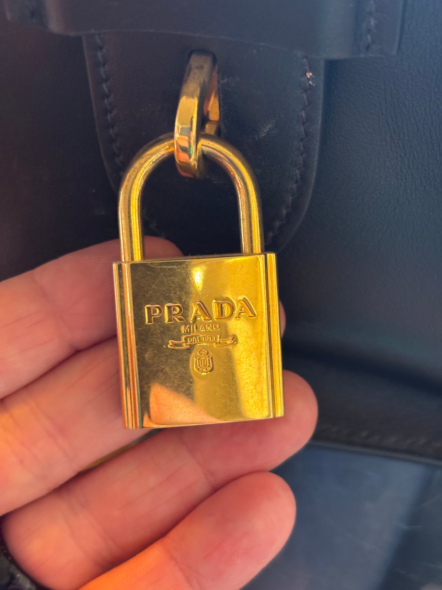 Prada Esplanade Black Tote Bag