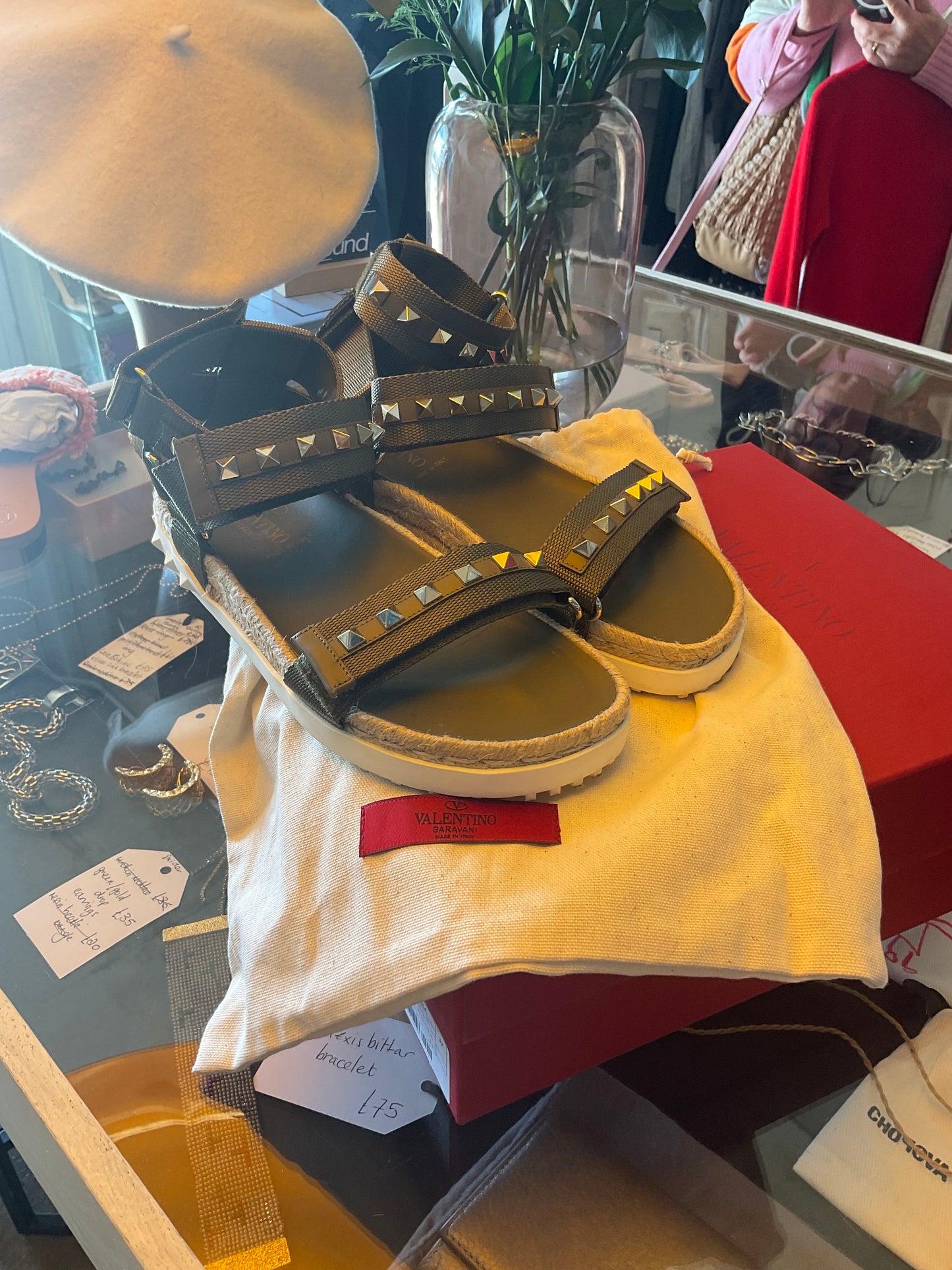 Valentino Rockstud Sandals