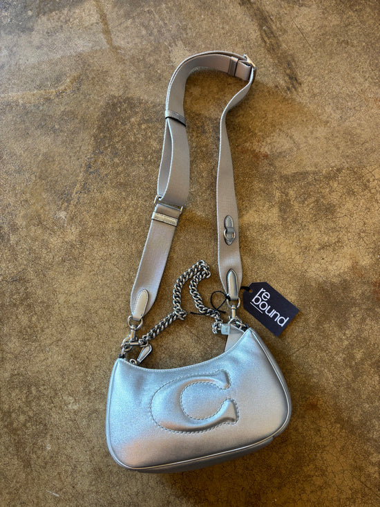 Coach Teri Silver Bag
