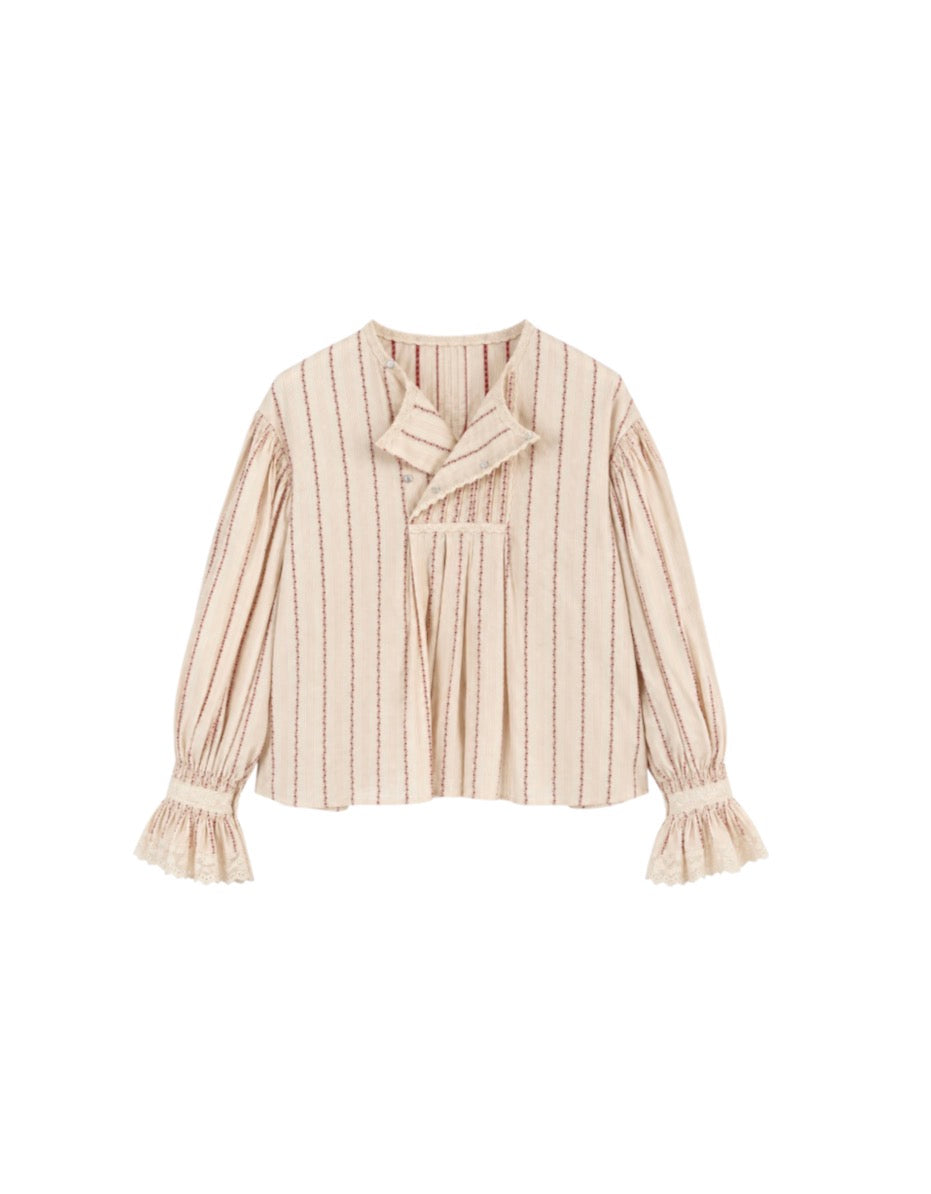 Renli Su Cream and Wine Top