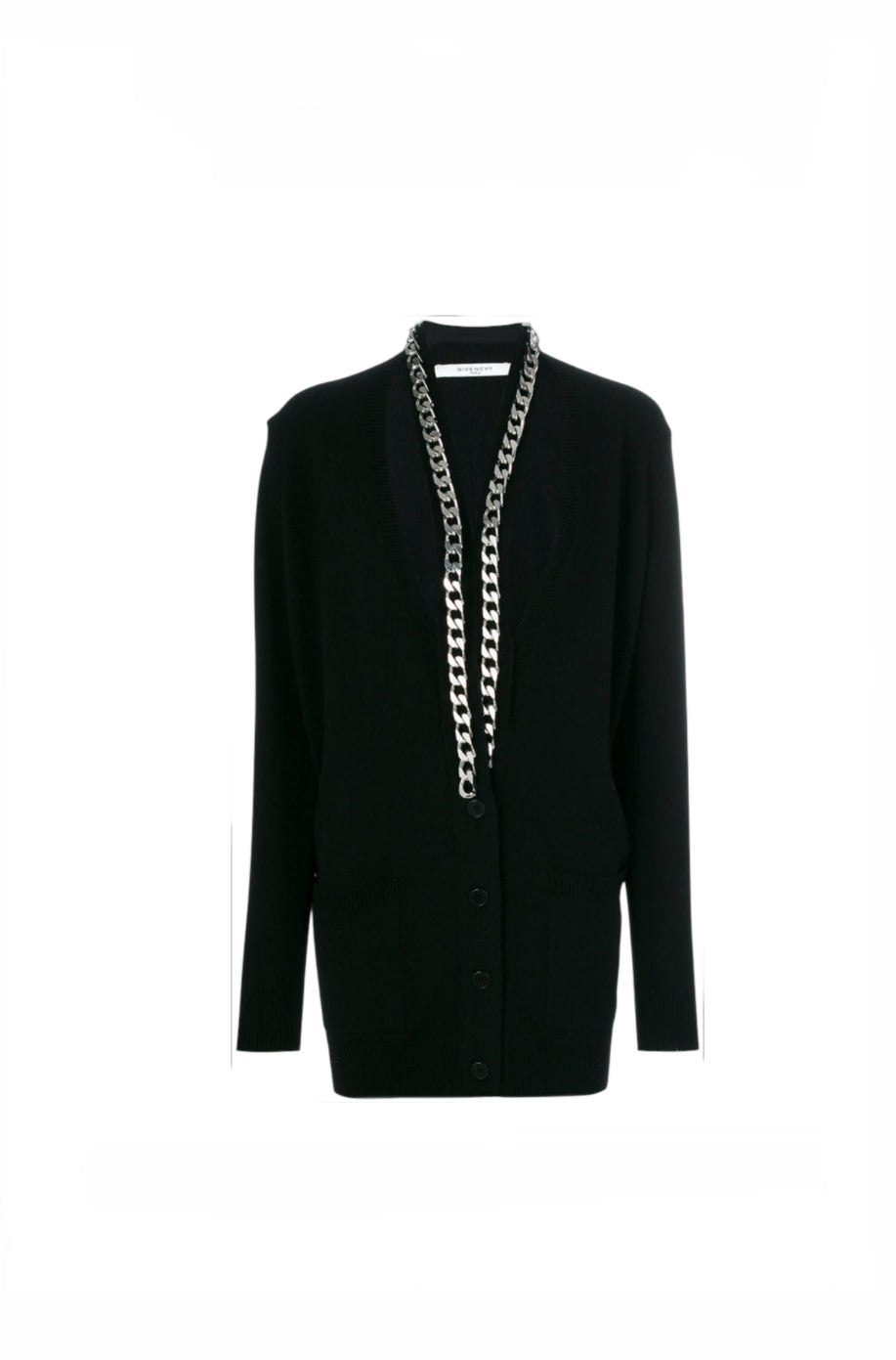 Givenchy Cashmere Chain Cardigan