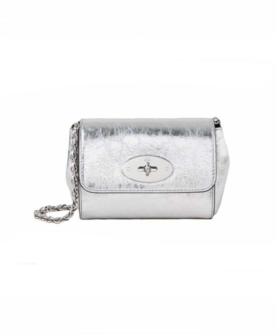 Mulberry Silver Mini Lily Bag