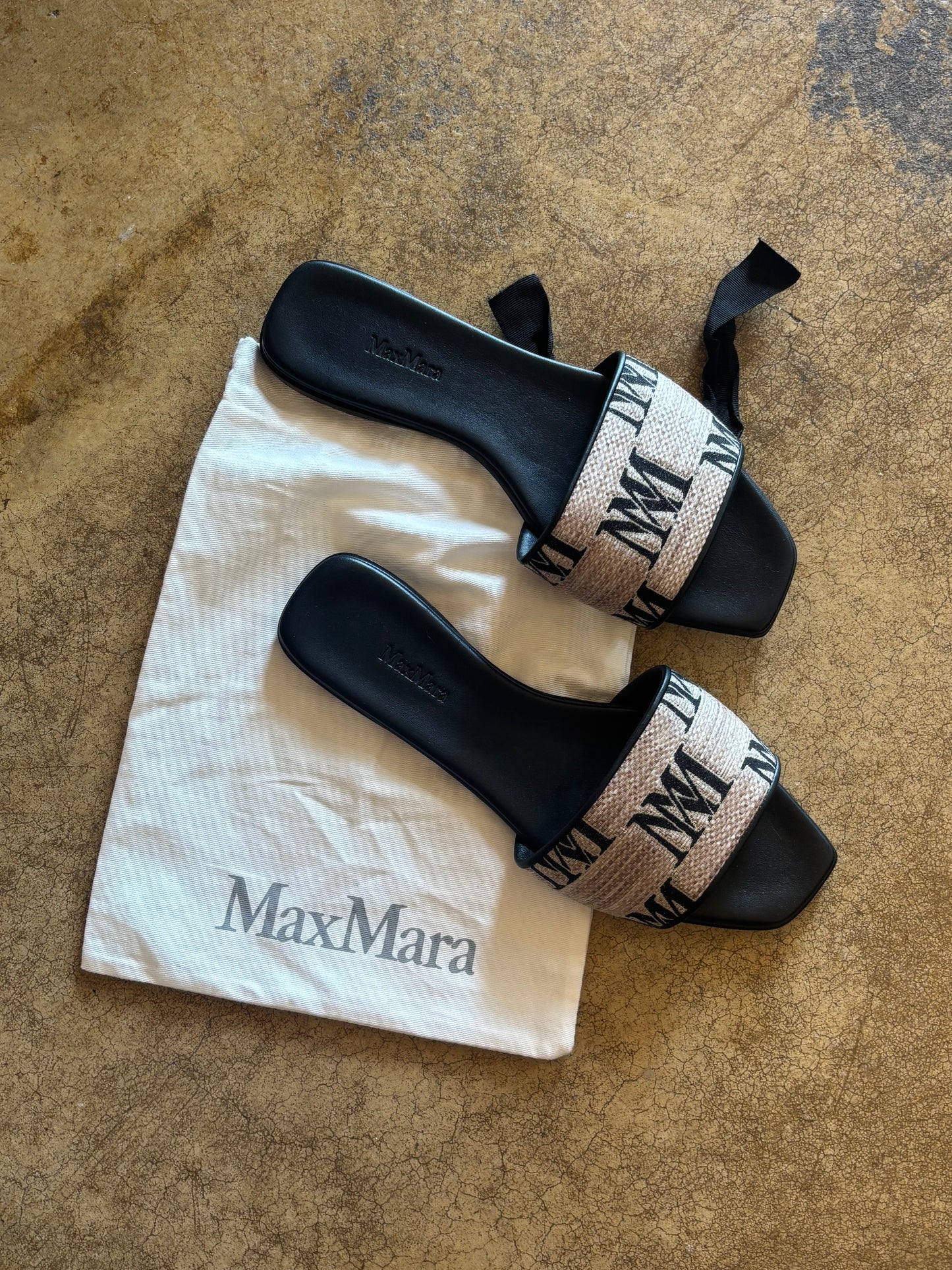 Max Mara Logo Sandals