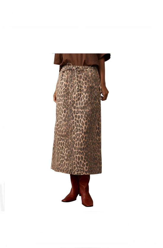 Damson Madder Leopard Rafe Skirt - current season