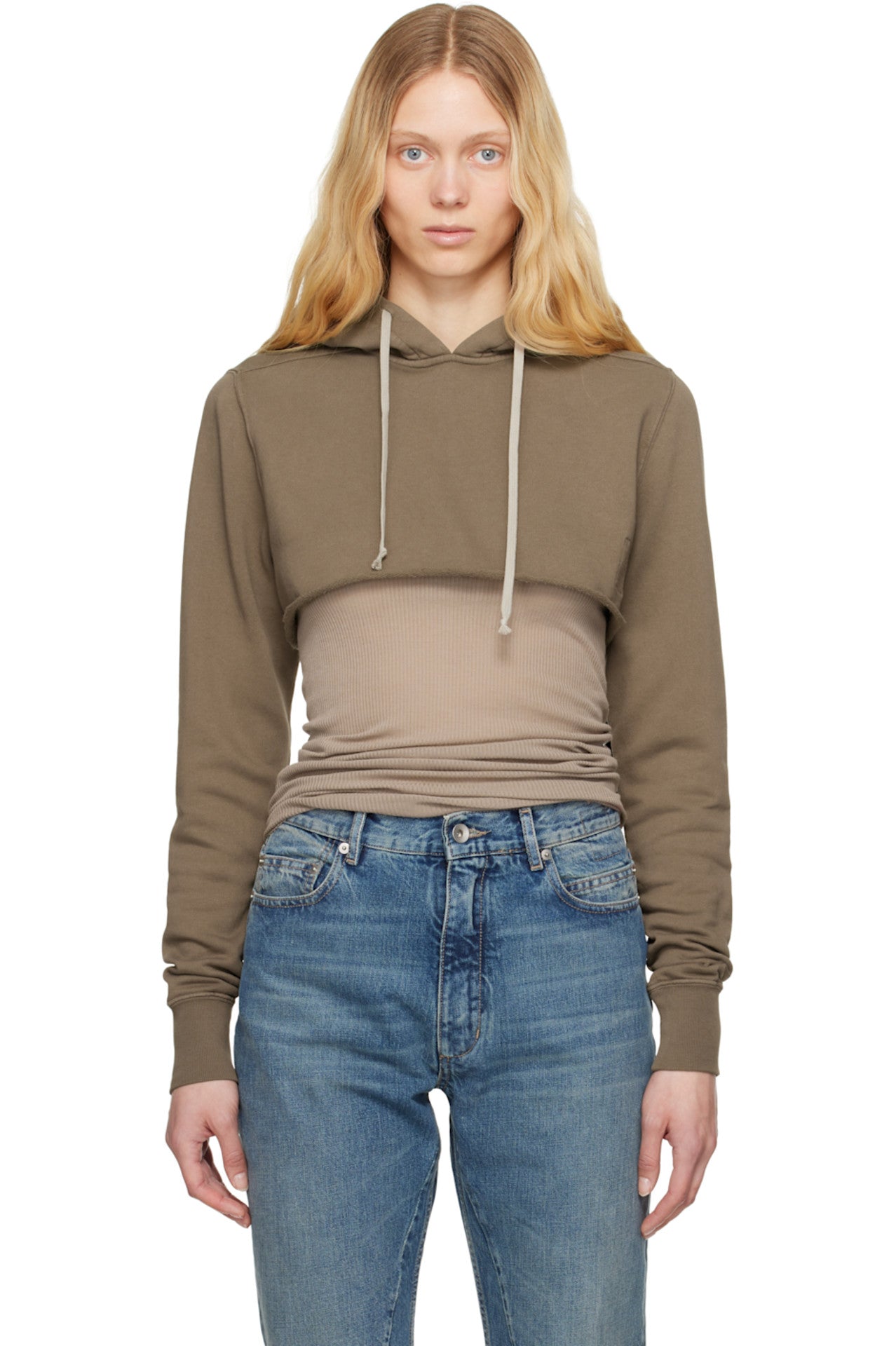 Rick Owens Dark Shadow Hoody