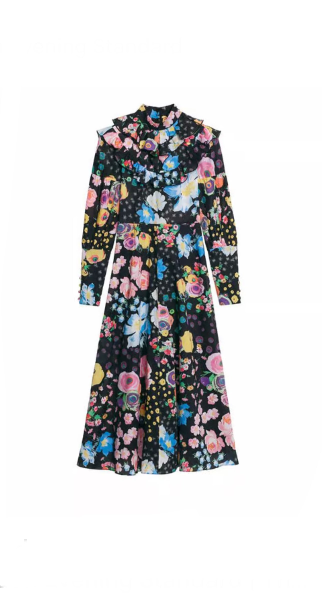 & Other Stories Floral Cotton Dress