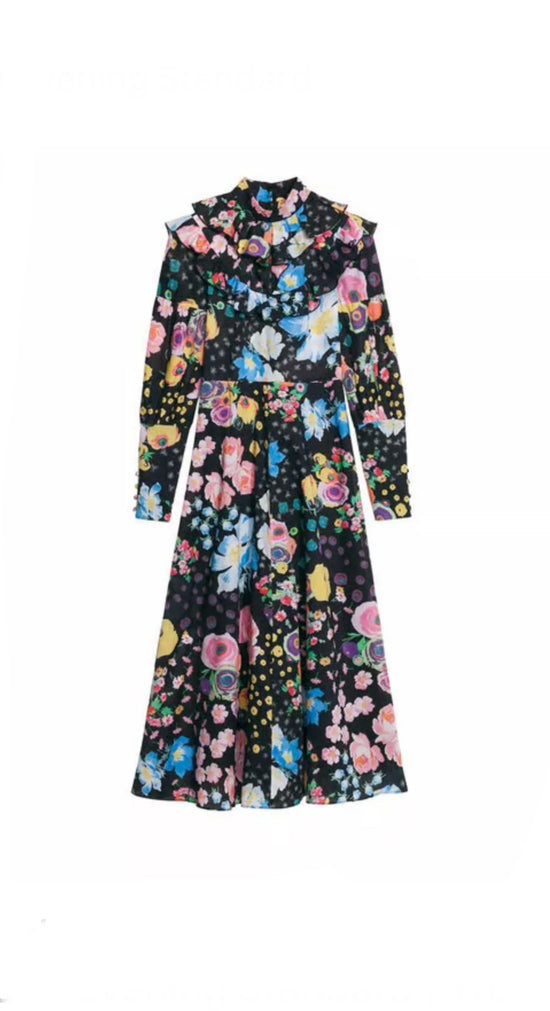 & Other Stories Floral Cotton Dress