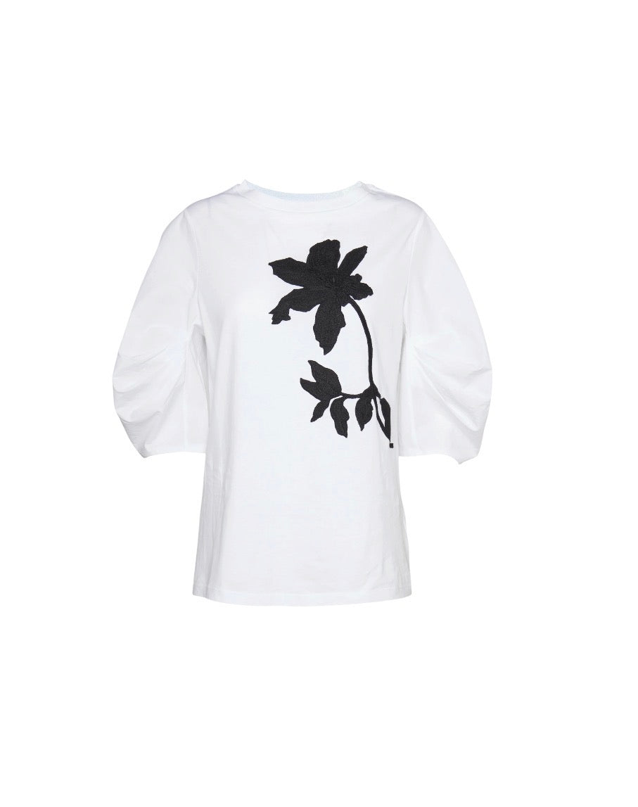 Erdem Appliqué White Top