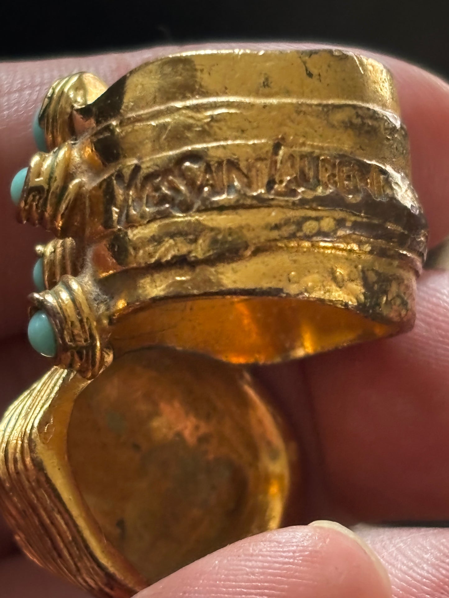 Vintage Yves Saint Laurent Ring