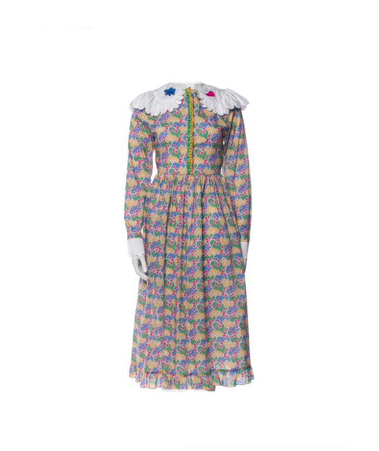 Horror Vacui Floral Dress
