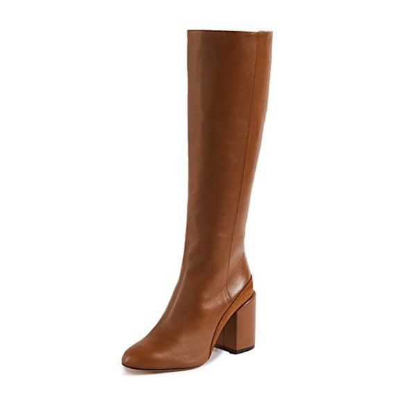 Dear Frances Elle Walnut Knee High Boots