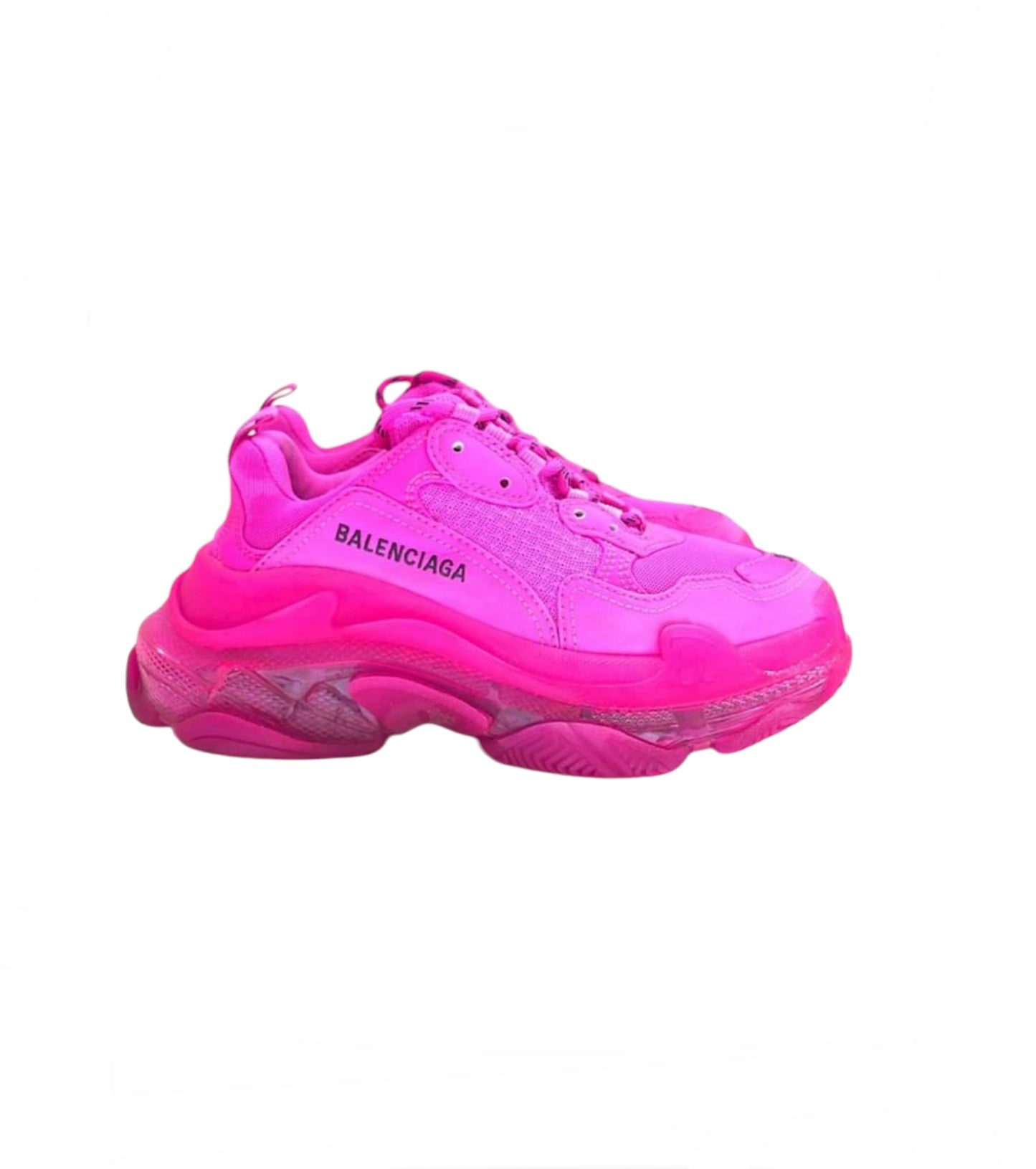 Balenciaga Triple S Fuschia Pink Trainers