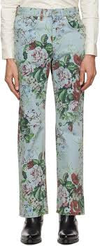 Molly Goddard Floral Jeans - nwt