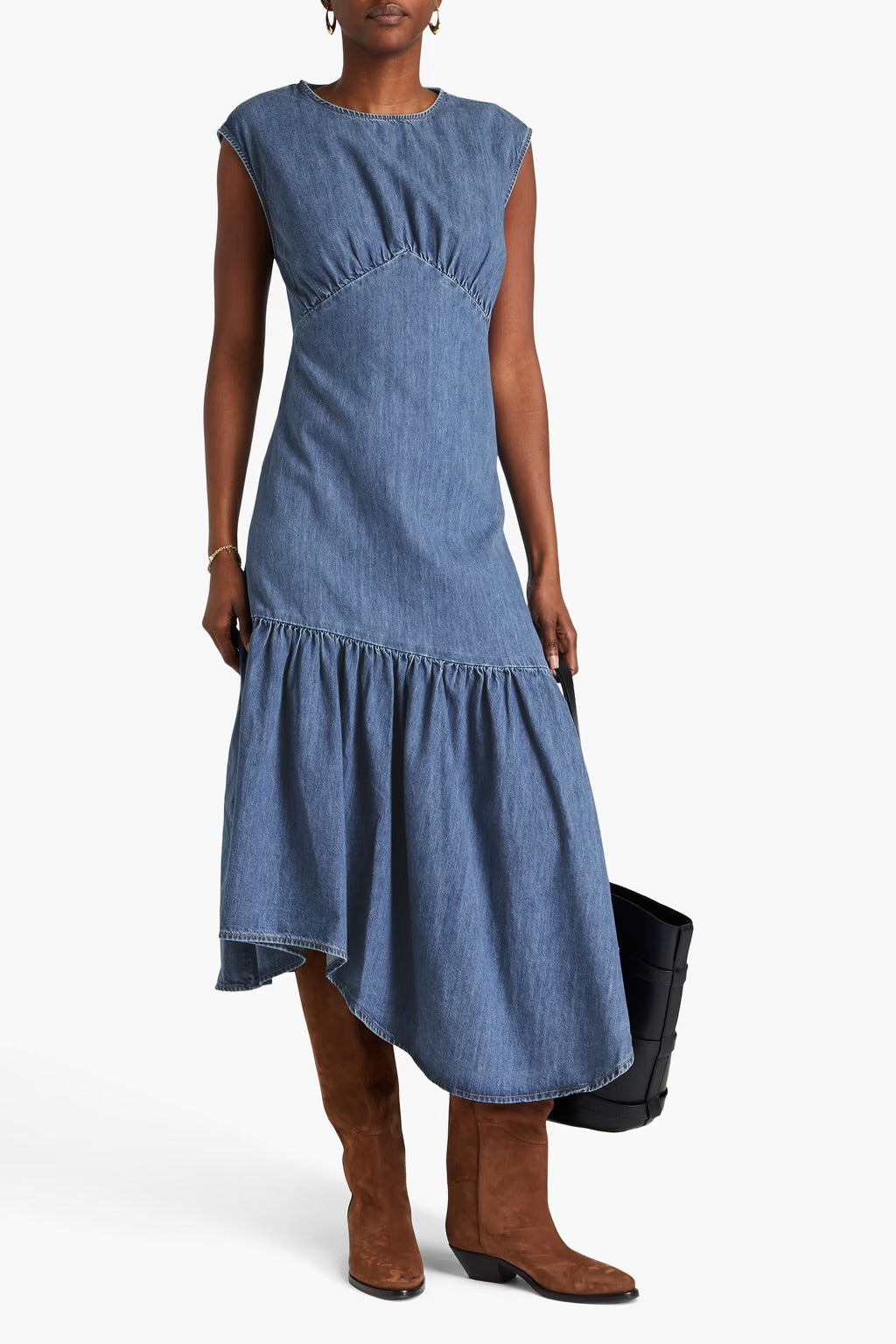 Frame Denim Tiered Dress