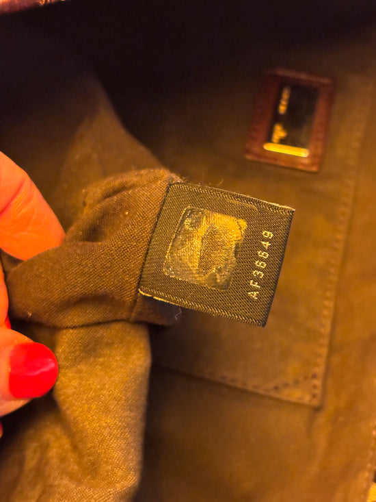 Fendi Zucchino Vintage Tote