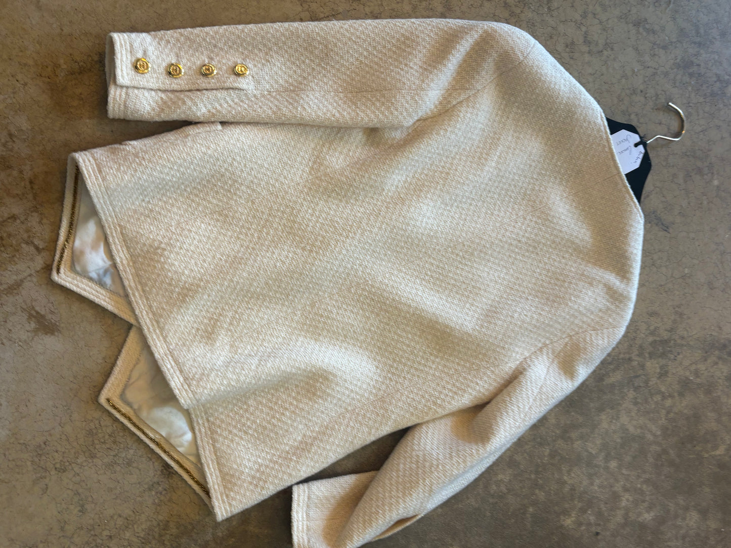 Vintage Chanel Cream Blazer