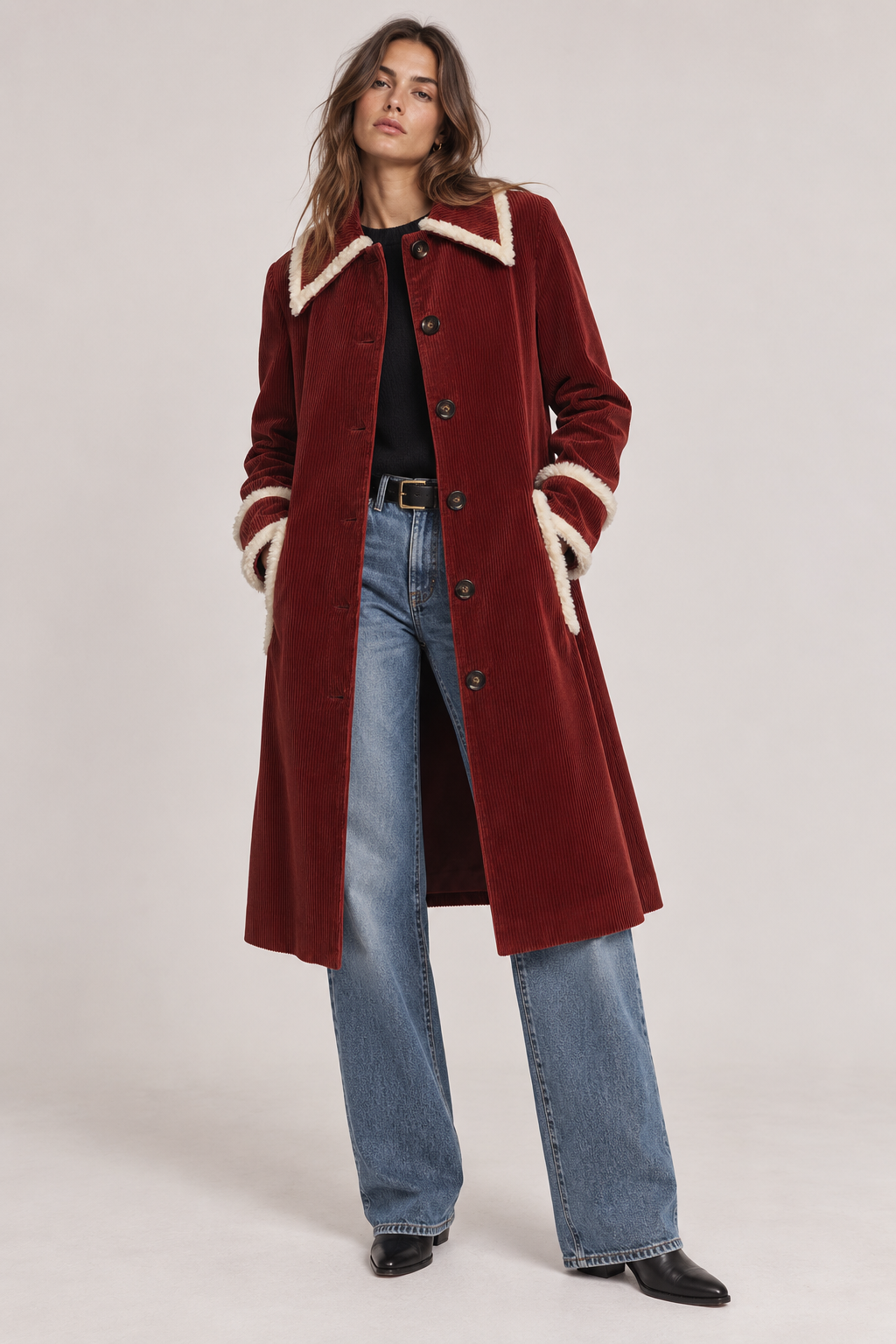 L’Autre Chose Corduroy Coat - nwt
