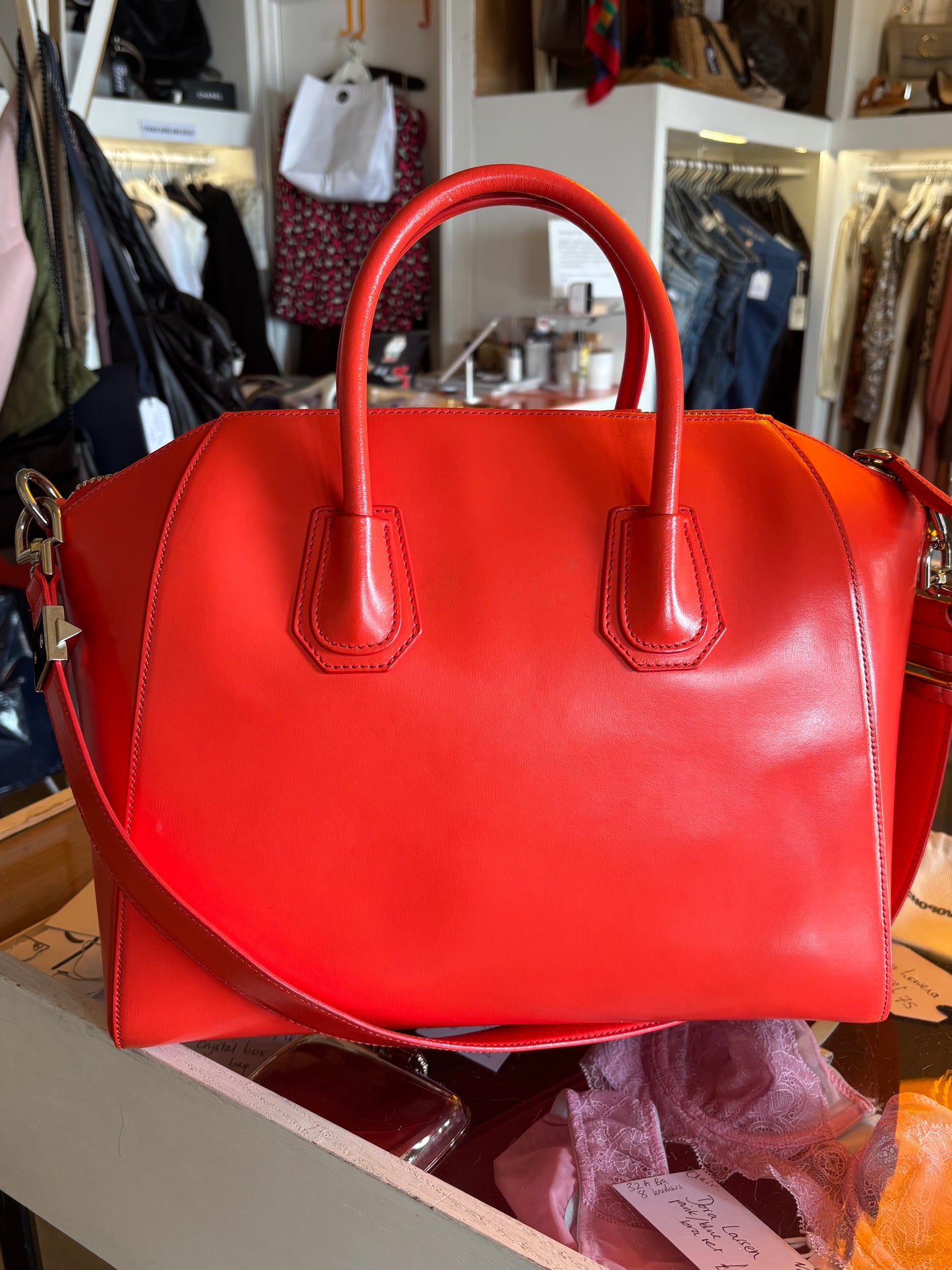Givenchy Antigona Orange Bag