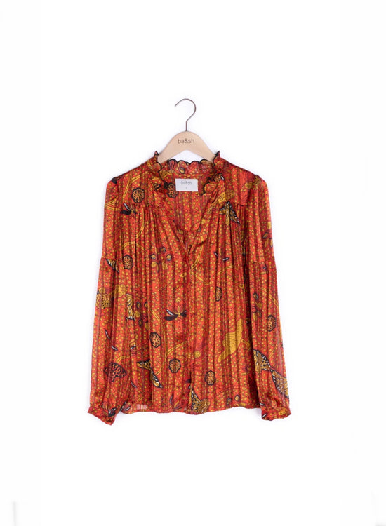 Ba&sh Chiffon Blouse