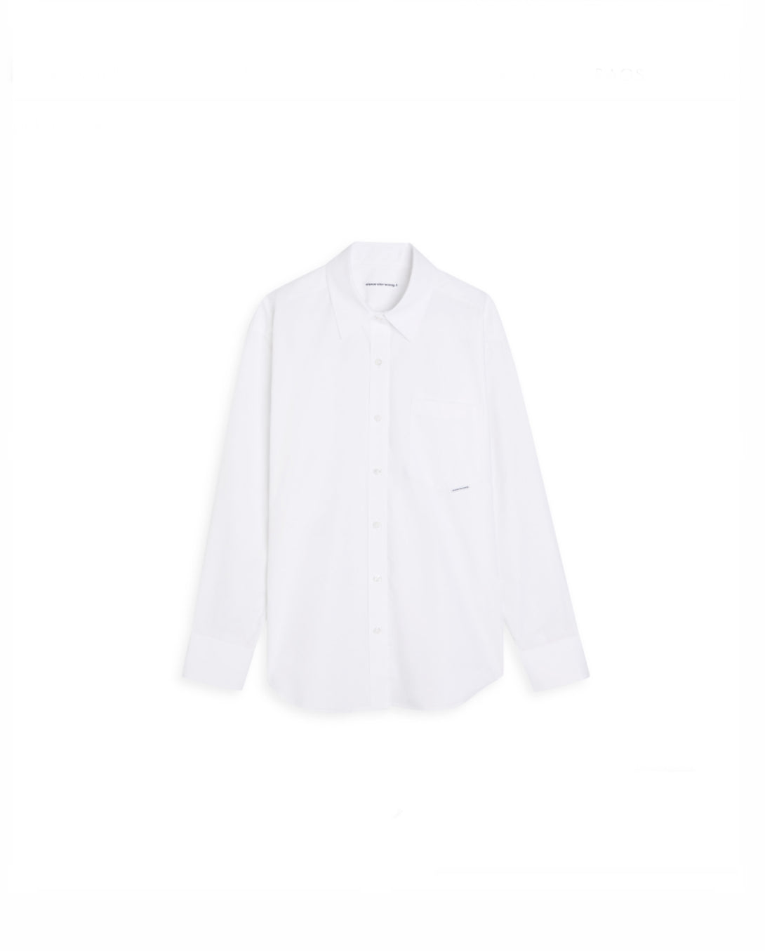 Alexander Wang White Cotton Oversized Shirt