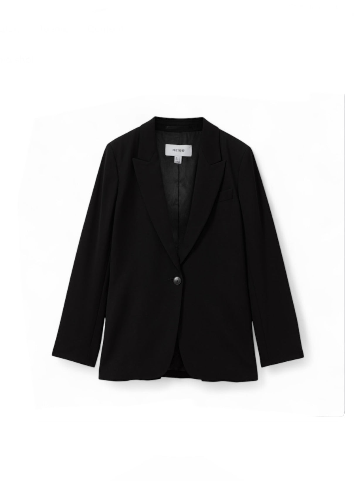 Reiss Black Tansey Jacket